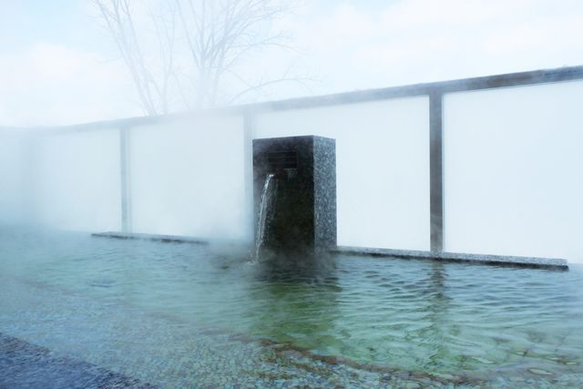 新富良野プリンスホテル 富良野温泉「紫彩の湯」（露天風呂）